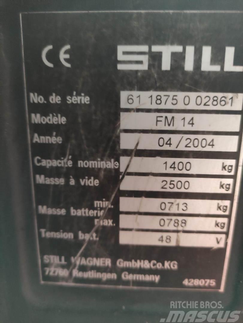 Still FM14 Reachtruck voor hoog niveau